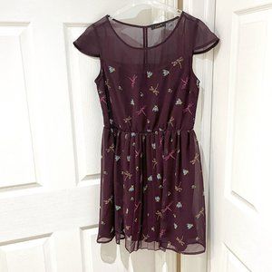 Pleated Dress (Sheer)